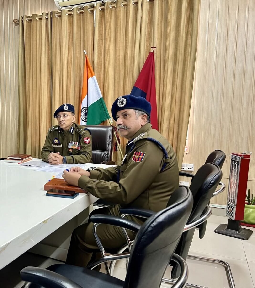 ADGP Jammu conducts review meeting outlining the unified fight against drugs