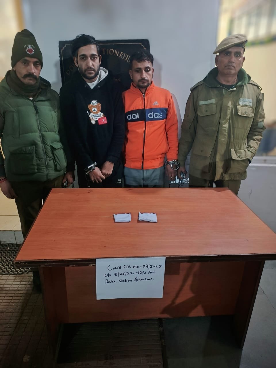 Most Wanted Narco Smugglers Arrested with Heroin by Udhampur Police