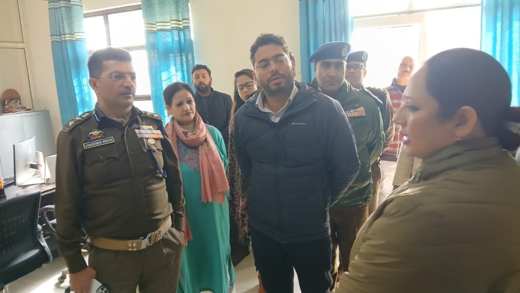 DC Jammu, SSP Jammu, conduct joint review during RS Pura Subdivision Visit