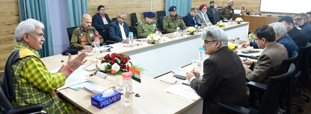 Lieutenant Governor reviews implementation of Three New Criminal Laws in UT of J&K