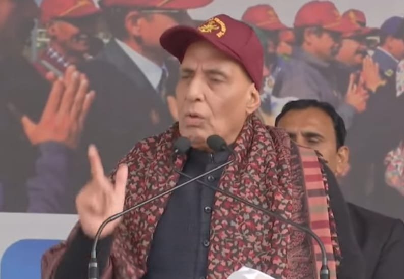 Rajnath Singh reiterates claim over PoK, praises Indian army’s valor against Pakistan