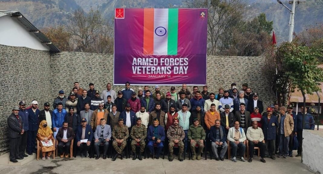 Indian Army Celebrates Veterans Day in District Ramban