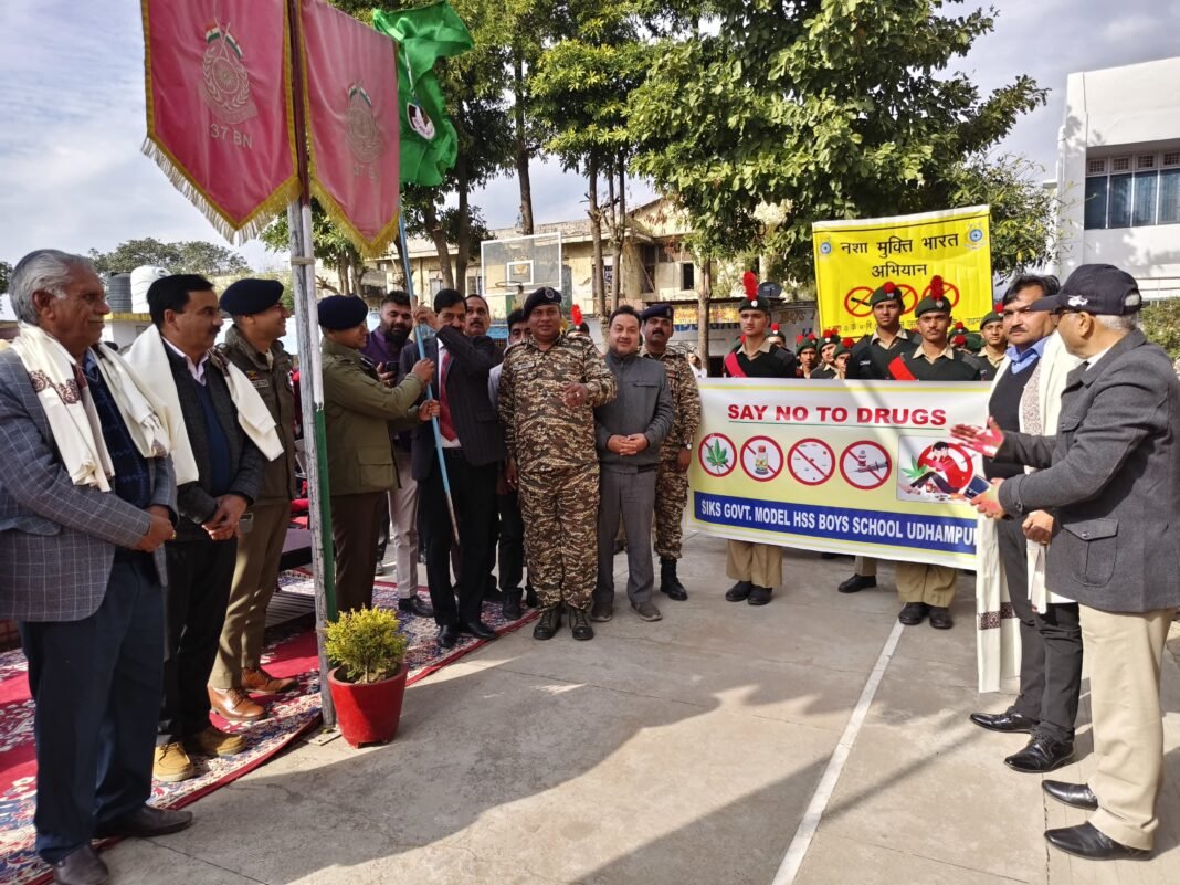 137 Battalion CRPF organizes anti drug awareness camp in Udhampur