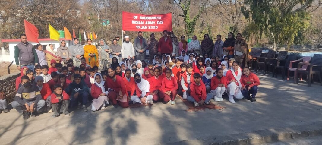 Army Day Celebration at Girls Middle School, Mendhar