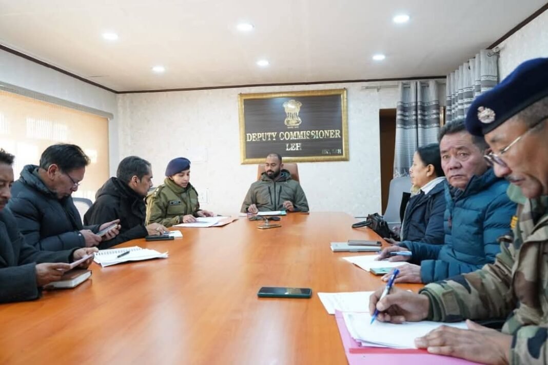 DC Leh Chairs District-Level NCORD Committee Meeting
