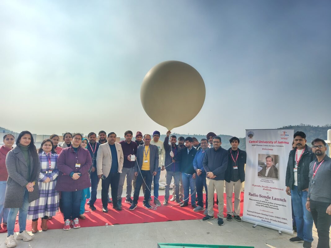 CUJ, ISRO Centre Successfully Launches Eleventh Radiosonde for Atmospheric Data Collection