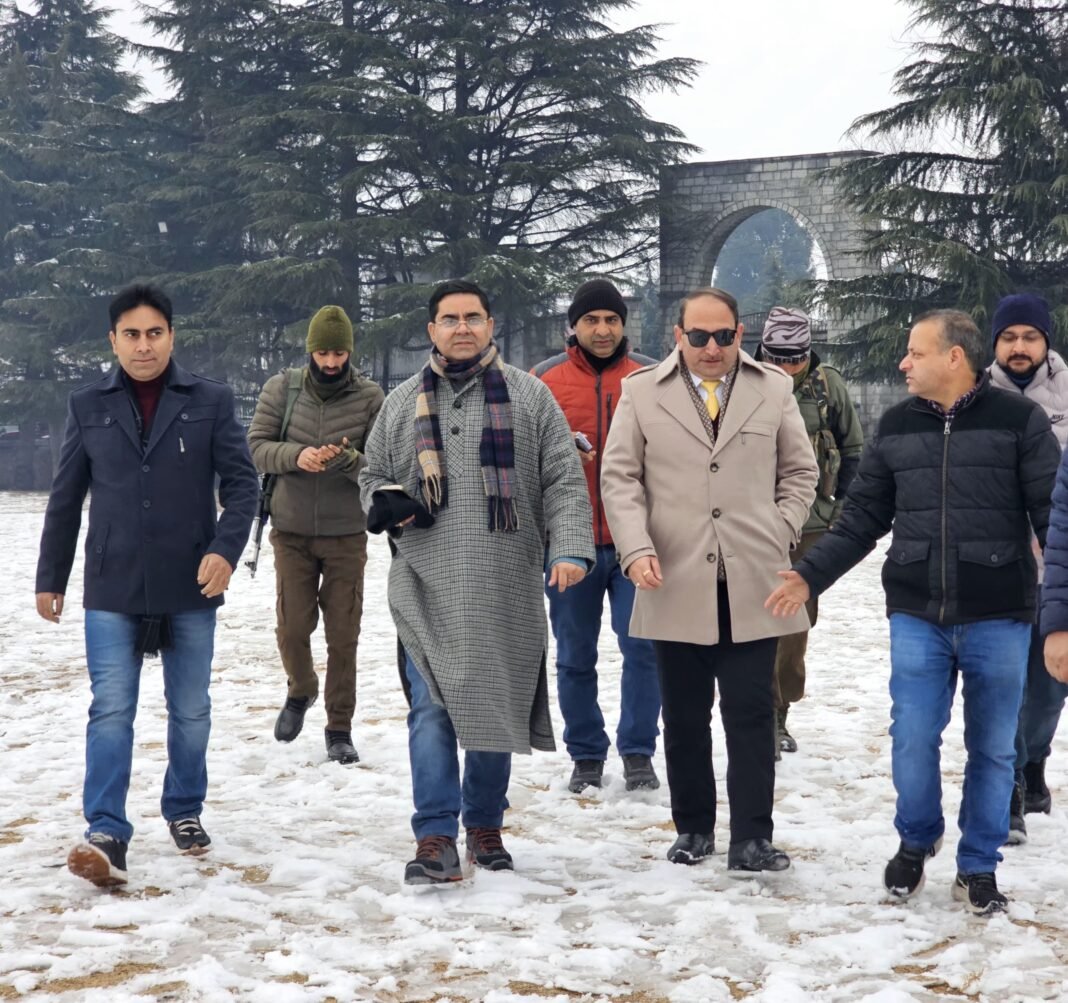 District Administration Kishtwar Organizes Snowfall Celebration at Chowgan Ground
