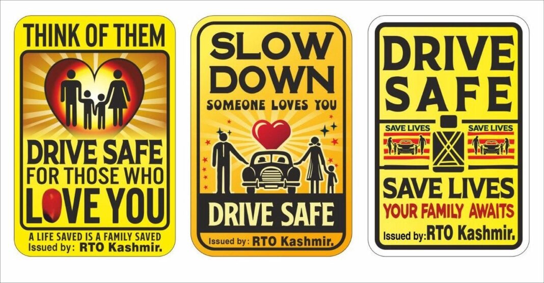 National Road Safety Month:Transport Commissioner flags off awareness mobile units in Budgam