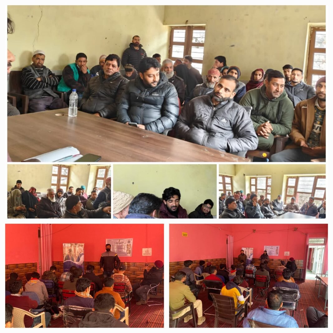 Awareness Camps organized on PM Vishwakarma and PMEGP Schemes in Kishtwar