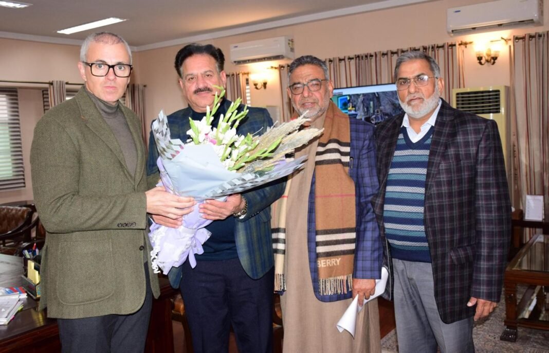 Gurjar Desh Charitable Trust delegation calls on CM Omar Abdullah