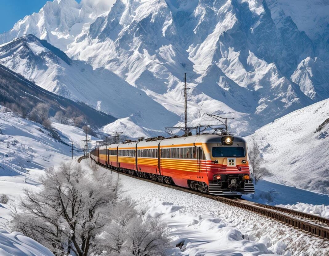 Historic Trial Run Completed on Kashmir Railway Link