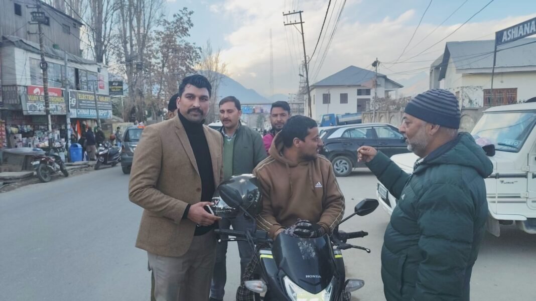 ARTO Kishtwar Conducts Special Drive for Two-Wheelers