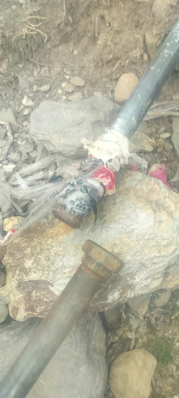 Damaged water pipe causes major disruptions in Marwah-Nowpachi, Kishtwar