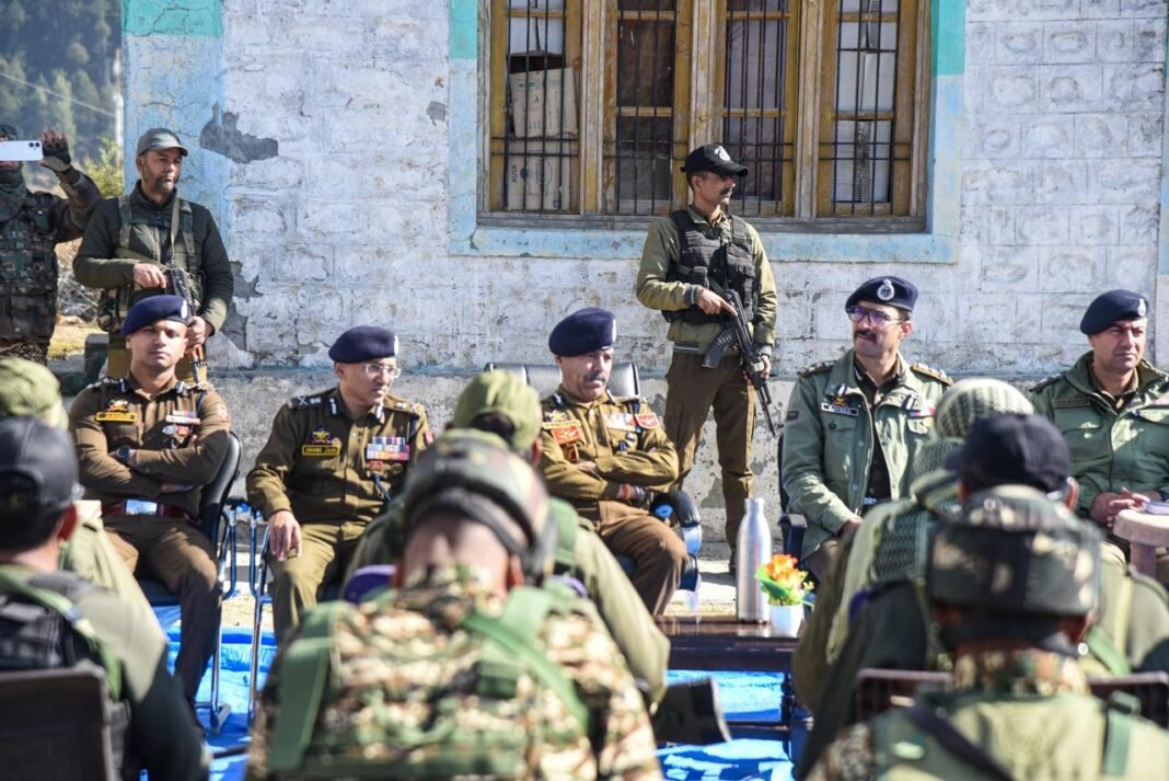 DGP takes operational review of forward operating bases on tri junction of Kathua, Doda and Udhampur