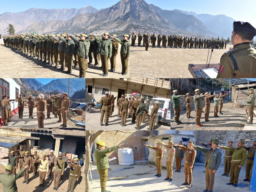 NATIONAL VOTERS’ DAY PLEDGE CEREMONY HELD AT DPL KISHTWAR AND ALL POLICE ESTABLISHMENTS ACROSS THE DISTRICT