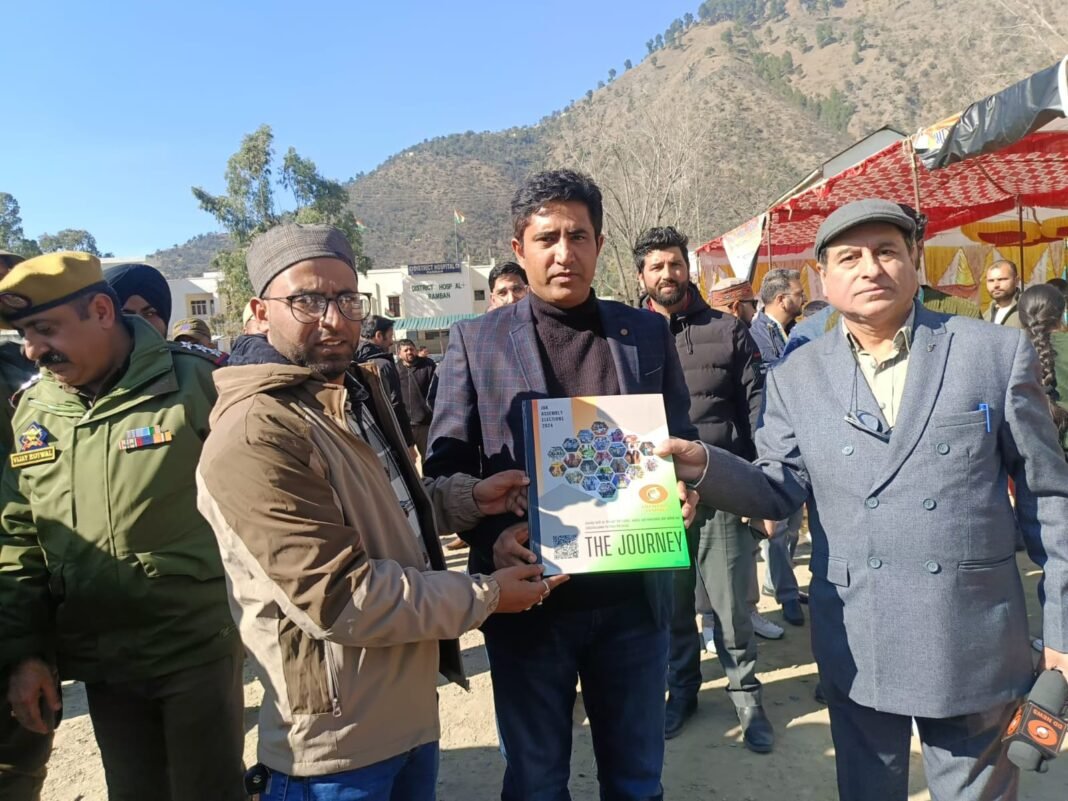 Doordarshan News Jammu Presents Coffee Table Book on J&K Assembly Elections Coverage to DC Ramban