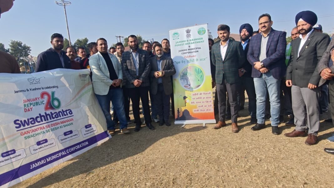 Swachhtantra campaign takes center stage on Republic Day eve in Jammu City