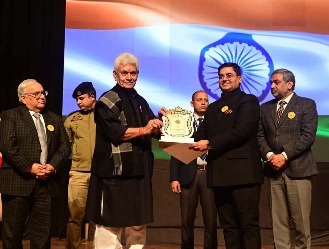 Kishtwar Honored with State/UT Award for Best Electoral Practices