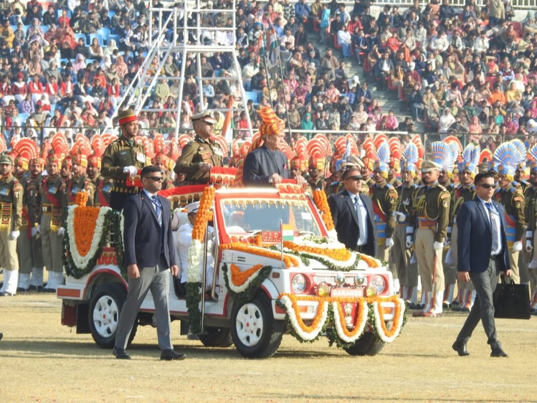 UT of Jammu and Kashmir alongwith Army & CAPFCelebrated the 76th Republic Day Parade at MA Stadium, Jammu