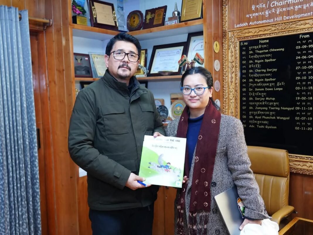 Animation Filmmaker, Tsering Lhanzes Meets CEC to Share Her Work and Vision