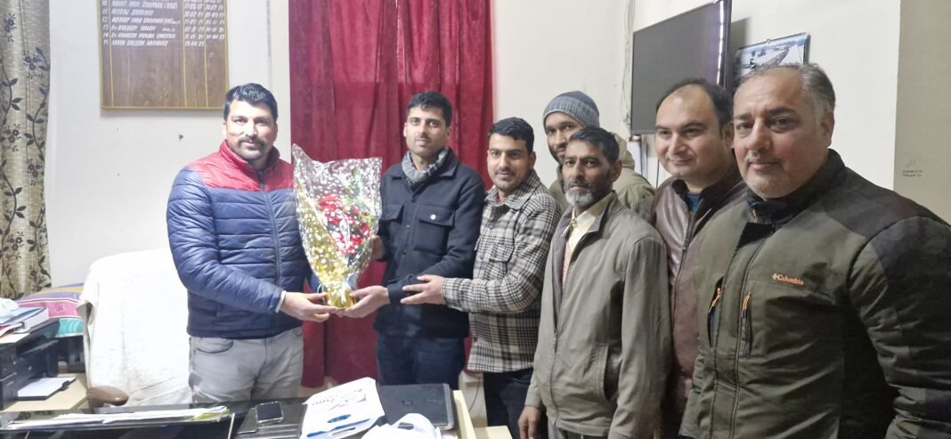 Panchayat Secretary Association Kishtwar Extends Warm Felicitations to Newly posted ARTO