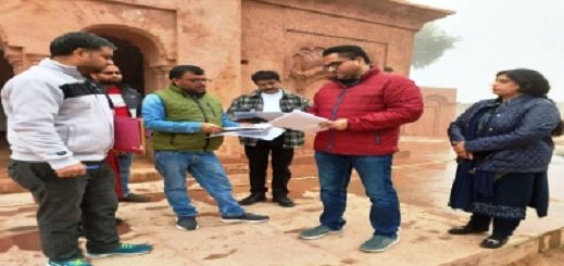 Sidha inspects restoration works on heritage sites in District Samba