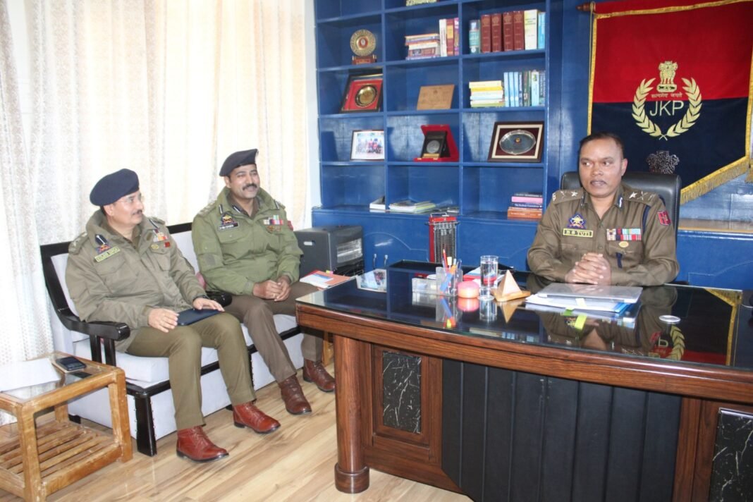 IGP Jammu Zone reviews operational preparedness of the Doda-Kishtwar-Ramban Range