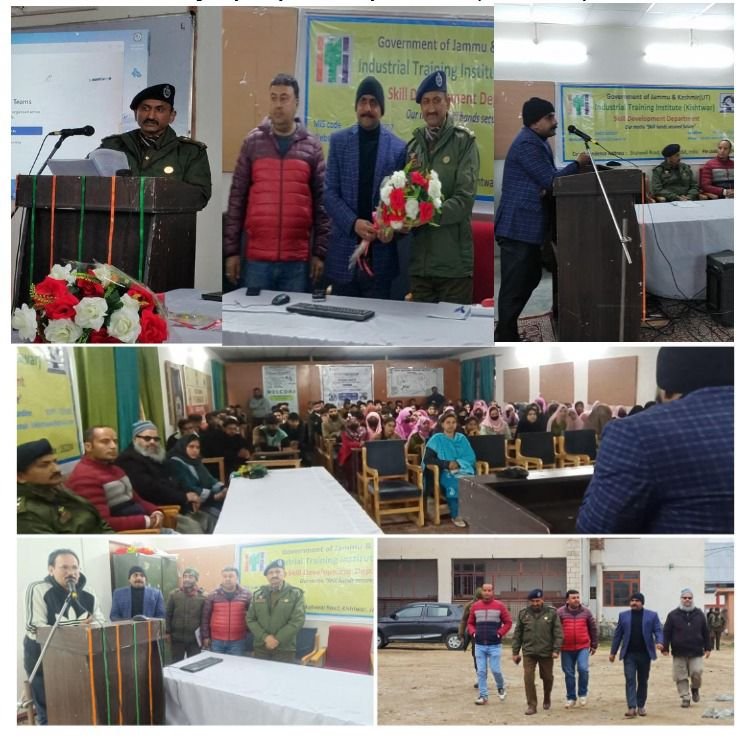 J&K POLICE DISTRICT KISHTWAR ORGANIZES AWARENESS PROGRAM ON NEW CRIMINAL LAWS AT GOVT. ITI KISHTWAR