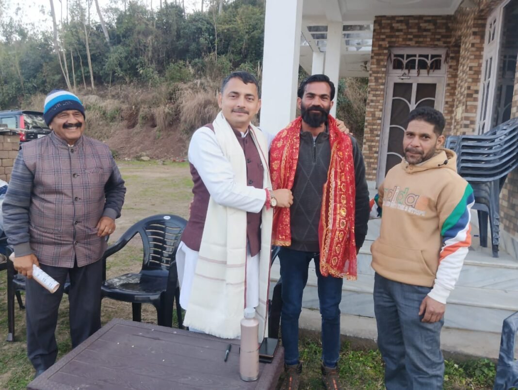 Munna Verma appointed as Youth President of BJYM’s Chauntra Mata Mandal