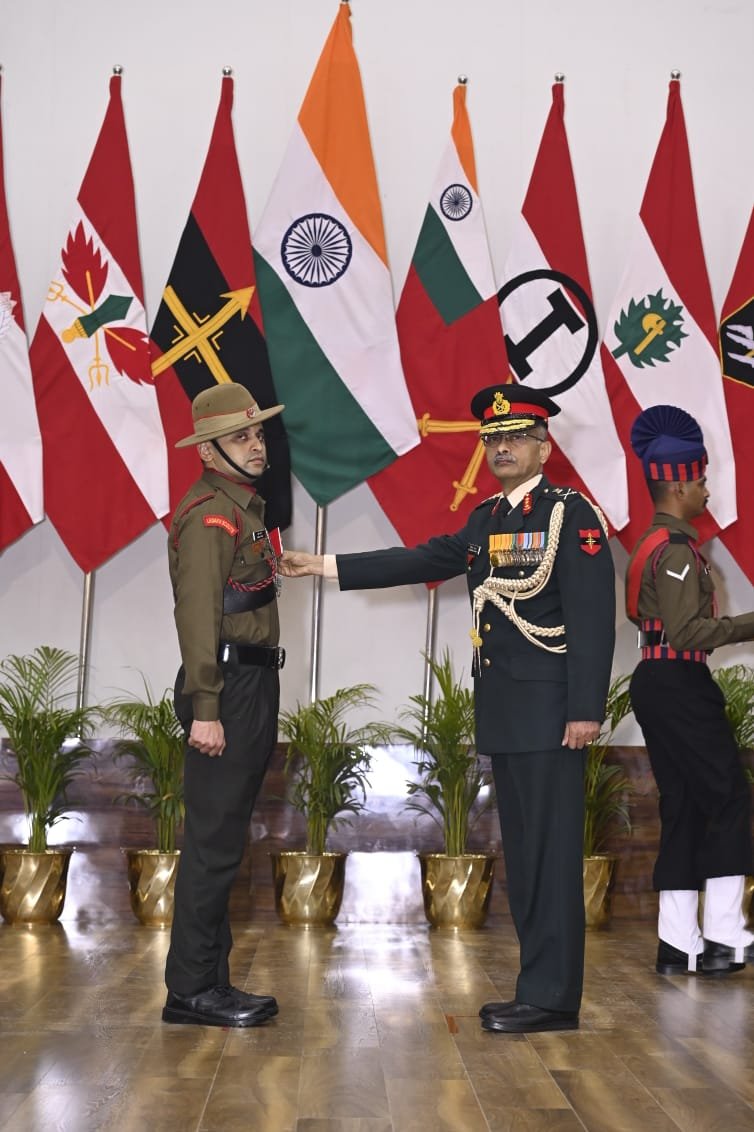 Northern Command Investiture Ceremony at Mathura On 12 Feb 2025