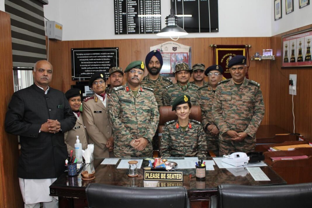 Brig Poonam Raj takes over as Commandant, General Hospital at Rajouri