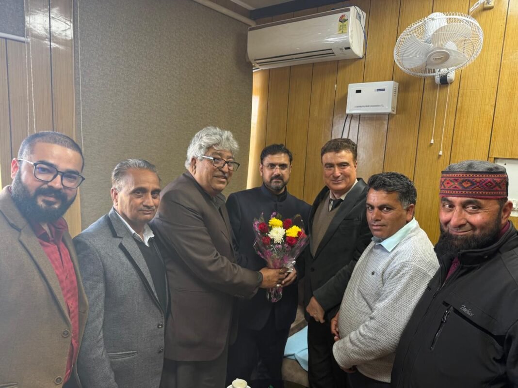 Sunil leads NC’s delegation to Minister Satish Sharma, raises key public issues
