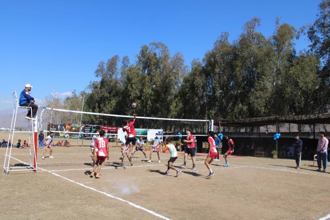 Pir Panjal Winter Festival Volleyball Tournament Kicks Off in Poonch