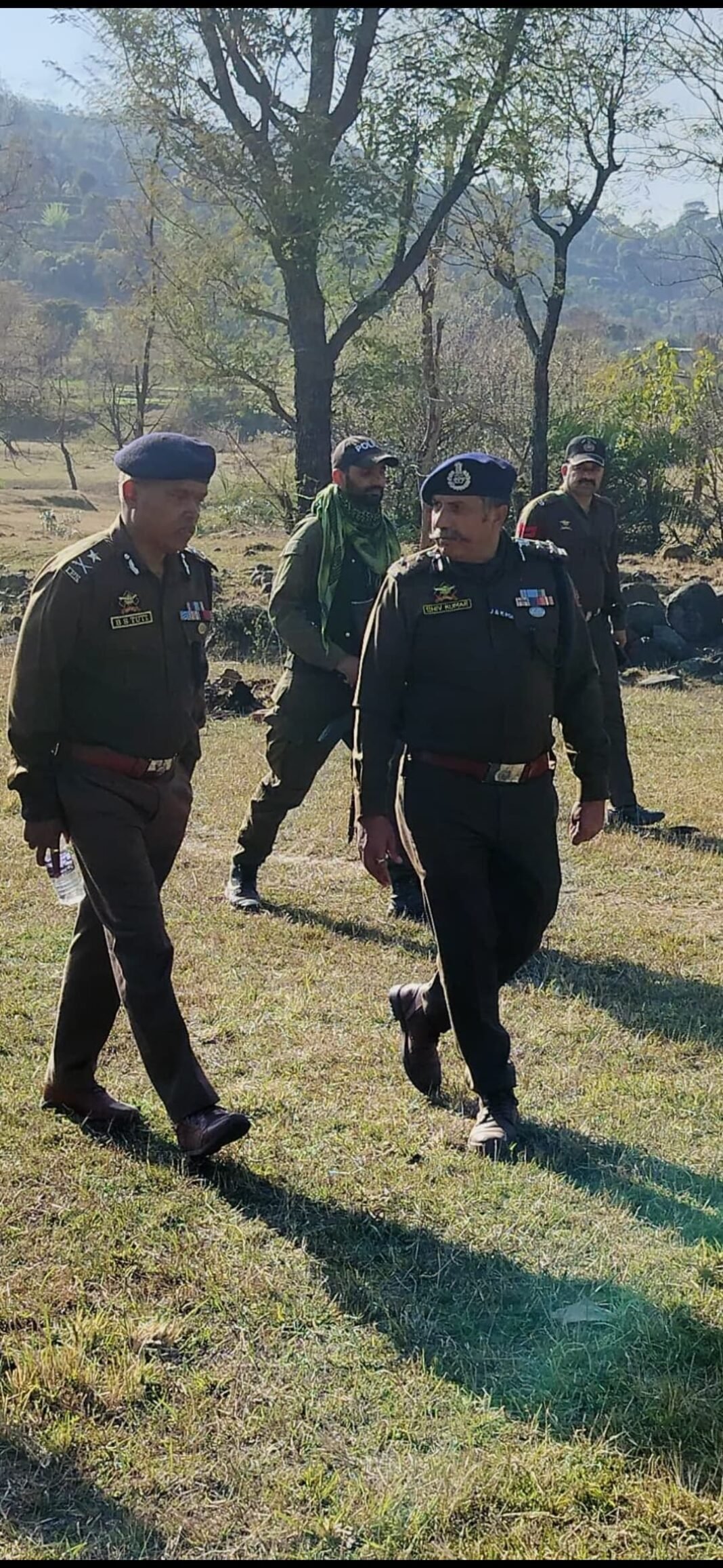 IGP Jammu Bhimsen Tuti inspects operations preparedness of SOG in Jammu, Samba & Kathua