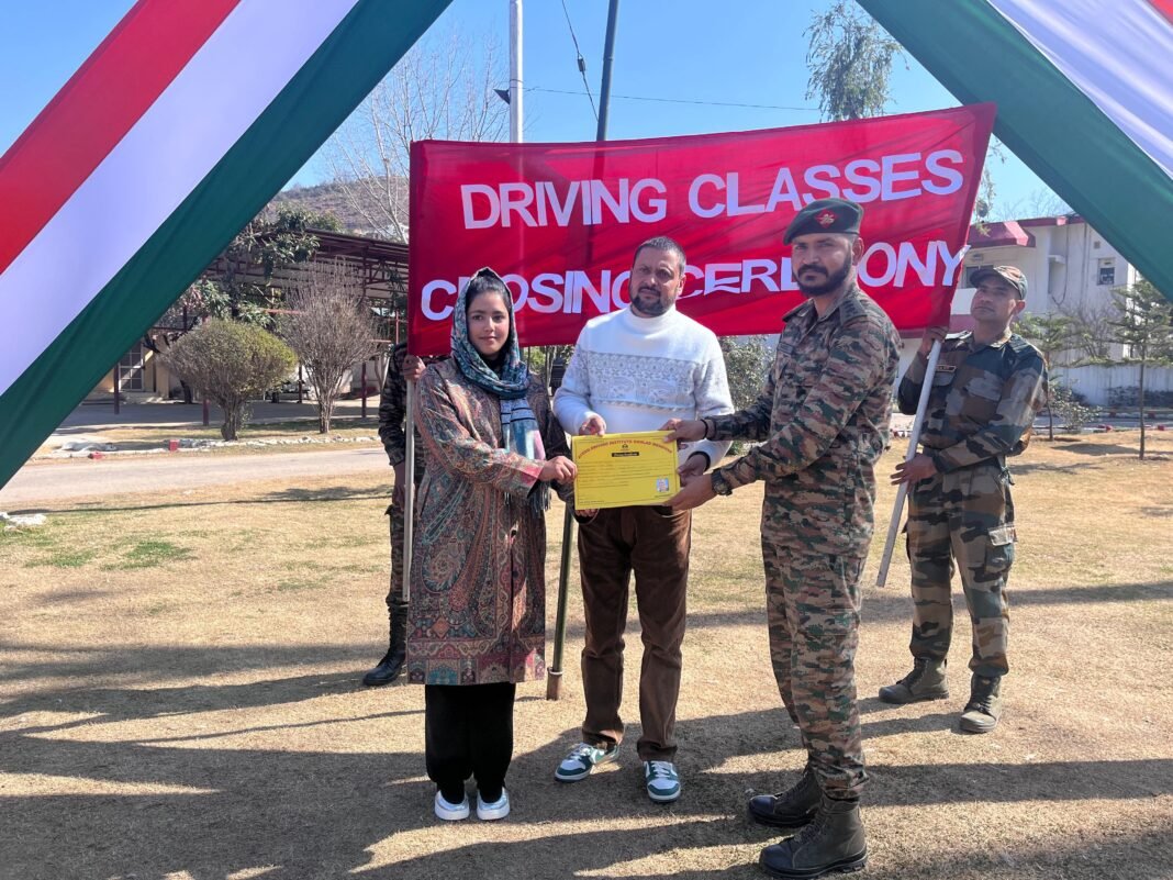 RR CONCLUDES DRIVING CLASSES FOR WOMEN UNDER OP SADBHAVNA