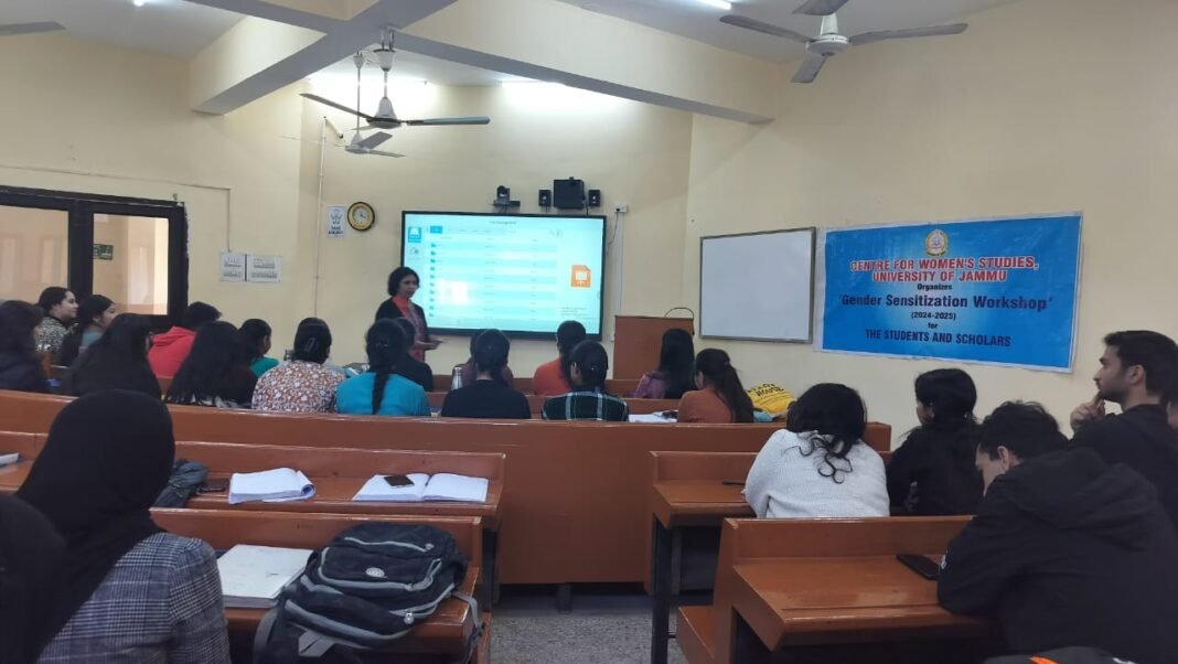JU organises Gender sensitisation workshop