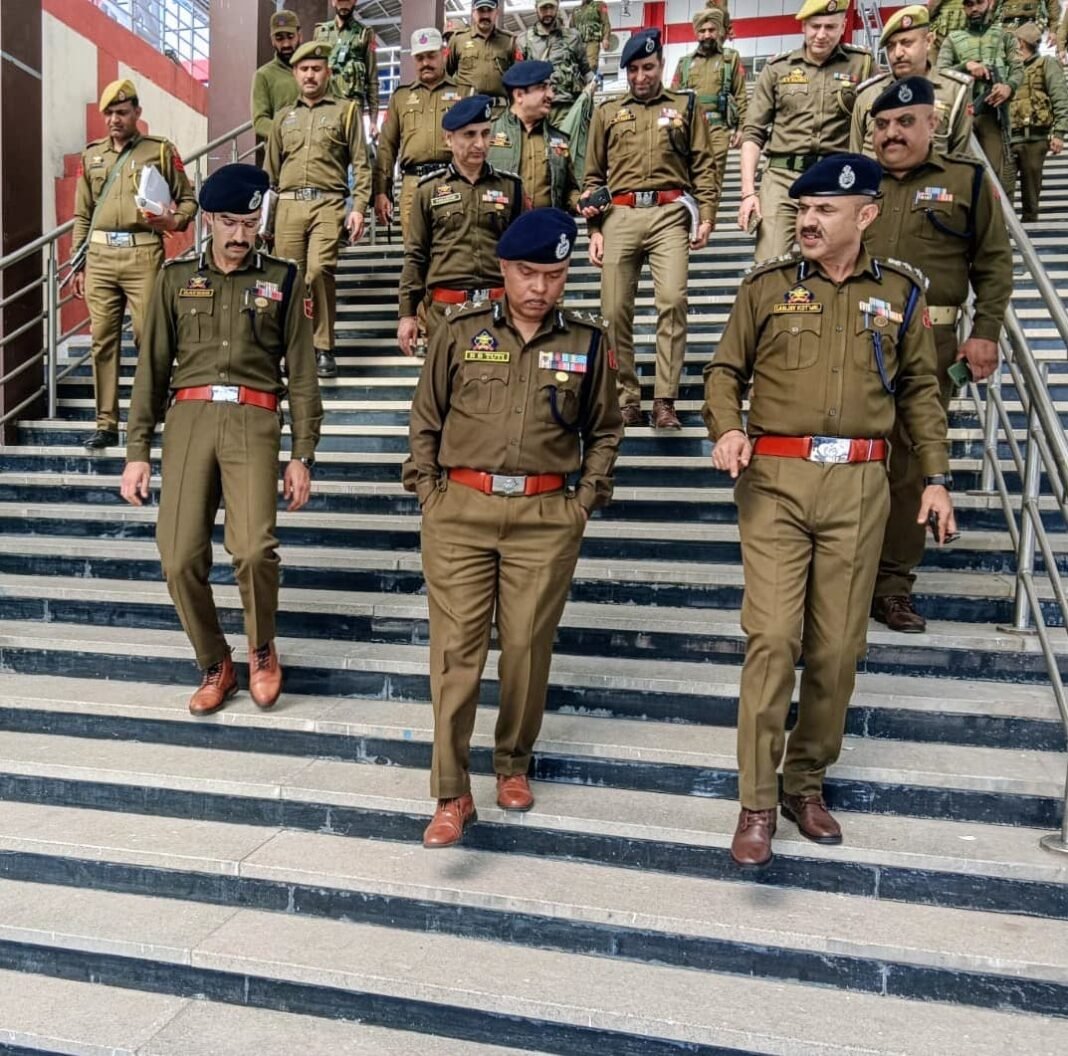 IGP Jammu Zone reviews security at key locations in Reasi, Ramban