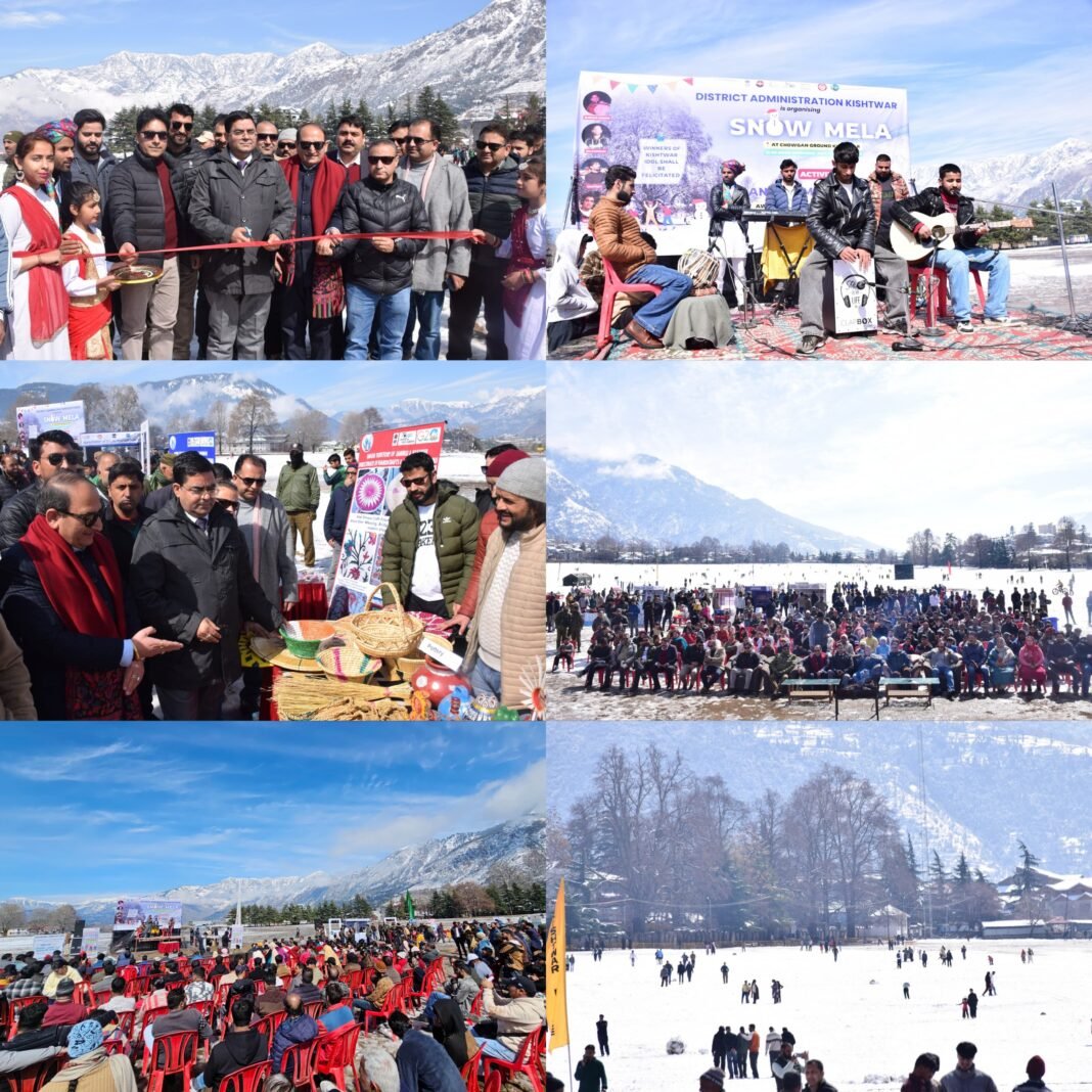 Administration Kishtwar Organises Snow Mela
