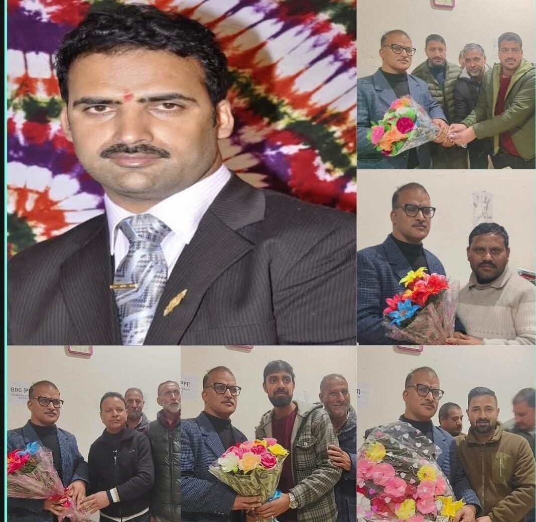 Roopesh Sharma Joins as BDO (Pyt) in ACP Office Kishtwar