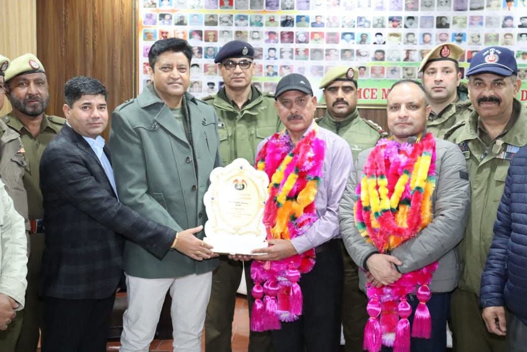SSP Doda Hosts Farewell Party for Outgoing DySPs