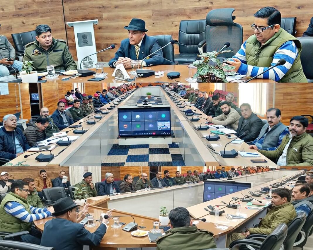Interactive Session on Disaster Preparedness Held at DC Office Doda