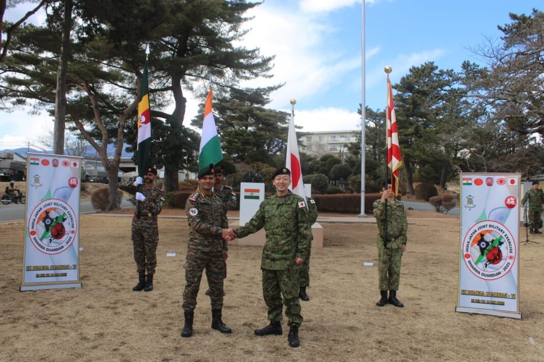 India-Japan Joint Military Exercise ‘Dharma Guardian’ Commences in Japan