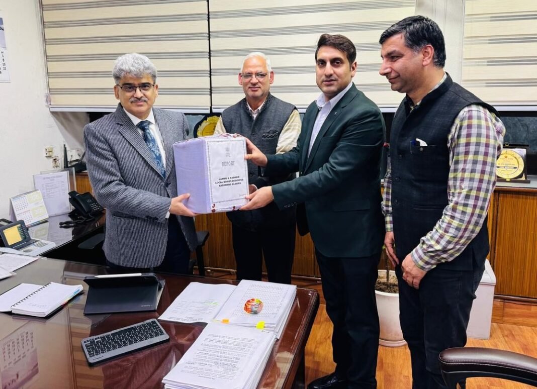 J&K Local Bodies dedicated OBC Commission submits its final report, recommendations