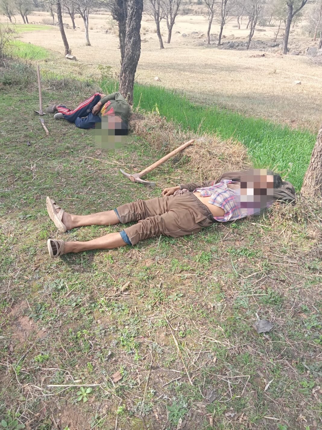 Two locals found unconscious under mysterious circumstances in Billawar’s village