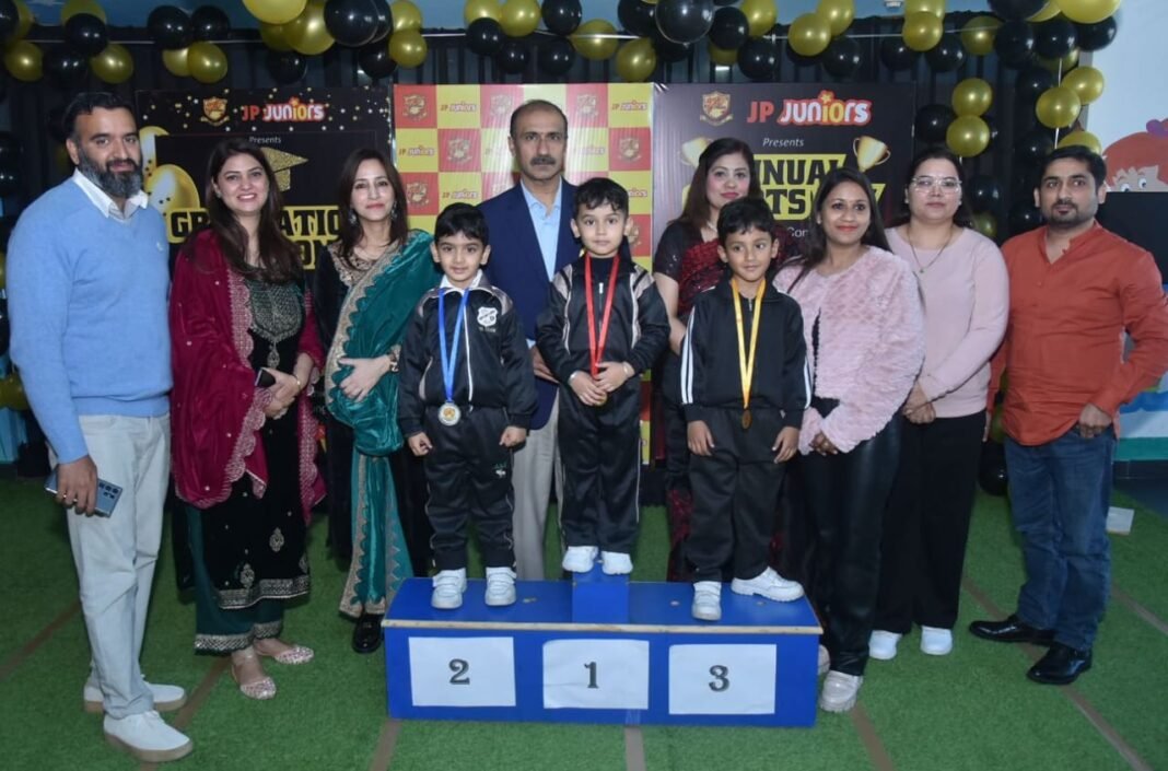 JP Juniors Hosts Annual Sports Day 2024-25 with Grandeur