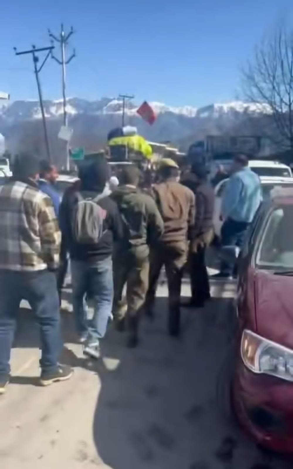 Clash Erupts in Batote as Kishtwar Drivers Protest Against Lorry Adda Fee Collection