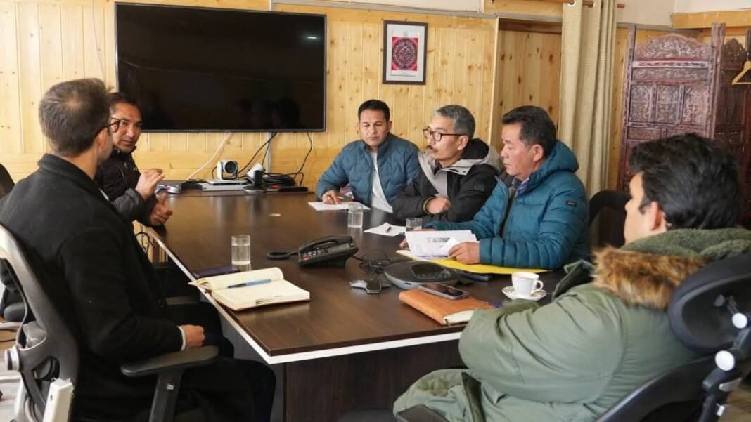 Administrative Secretary Bhupesh Chaudhary chairs meeting on cultivation of Saffron and Asafoetida (Heeng) in Ladakh