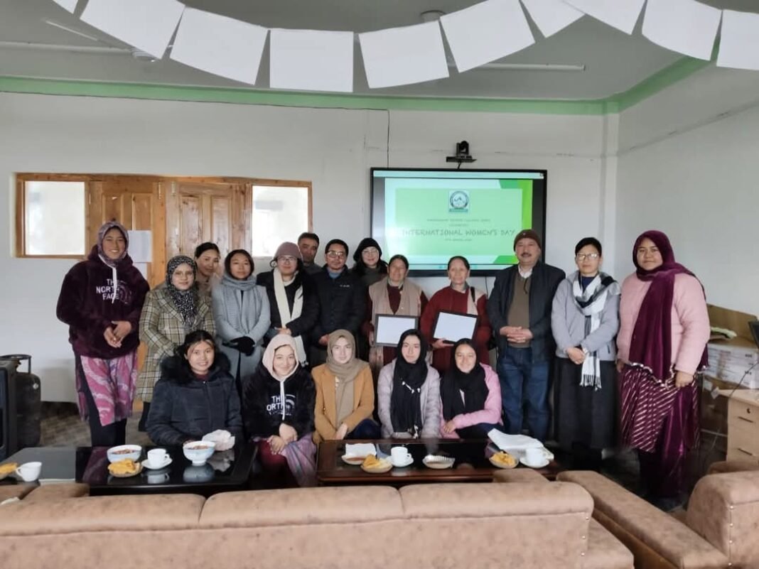 Government Degree College Nubra Celebrates International Women’s Day