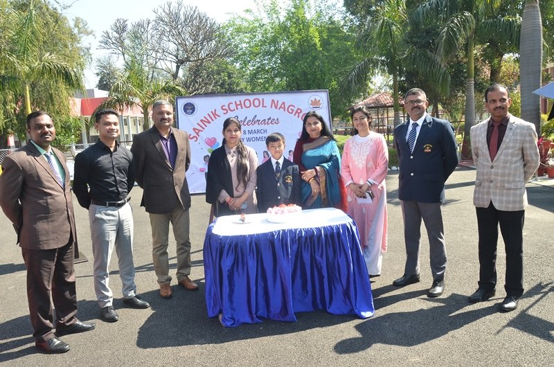SAINIK SCHOOL NAGROTA CELEBRATES INTERNATIONAL WOMEN’S DAY WITH ENTHUSIASM AND PRIDE