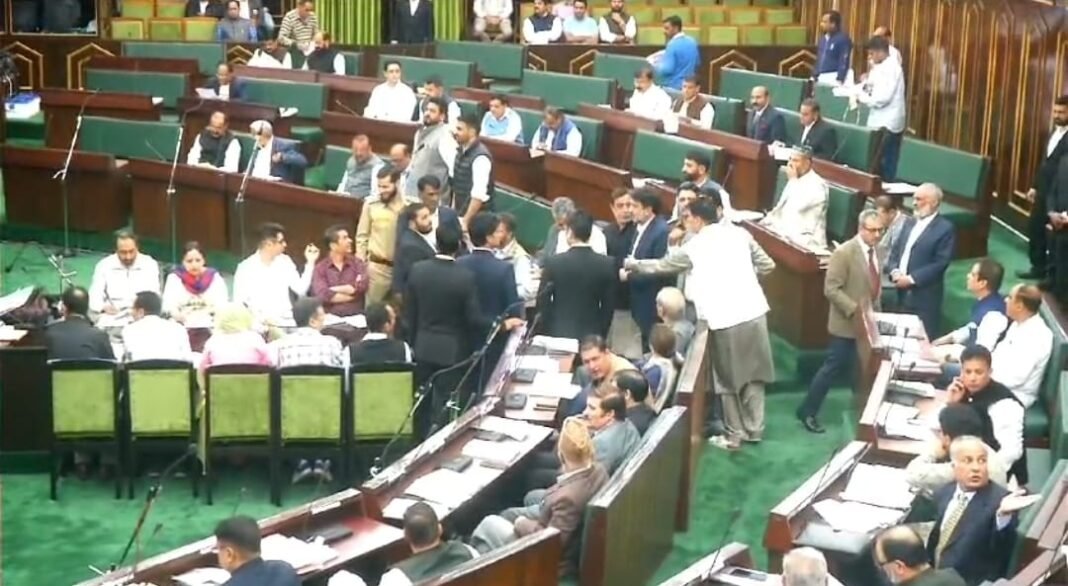 J&K Assembly Erupts Over Police Action Against Protesters in Kulgam
